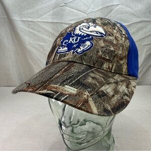 University of Kansas Jayhawks Camo Hat